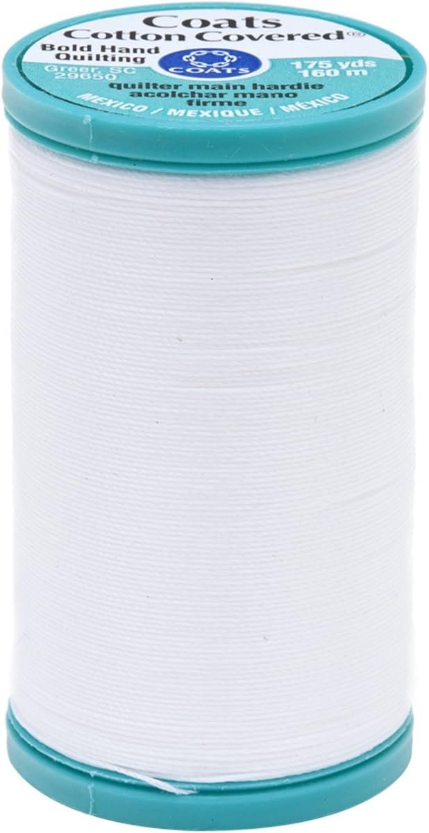 Coats Bold Hand Quilting Thread 175yd, White