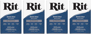 Rit, Denim Blue Purpose Powder Dye, 1-1/8 oz