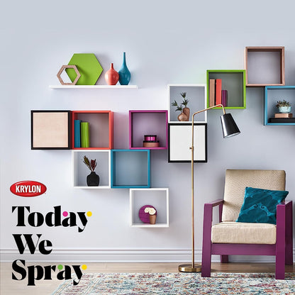 Krylon K03801A00 Glitter Blast Glitter Spray Paint for Craft Projects, Golden Glow, 5.75 oz