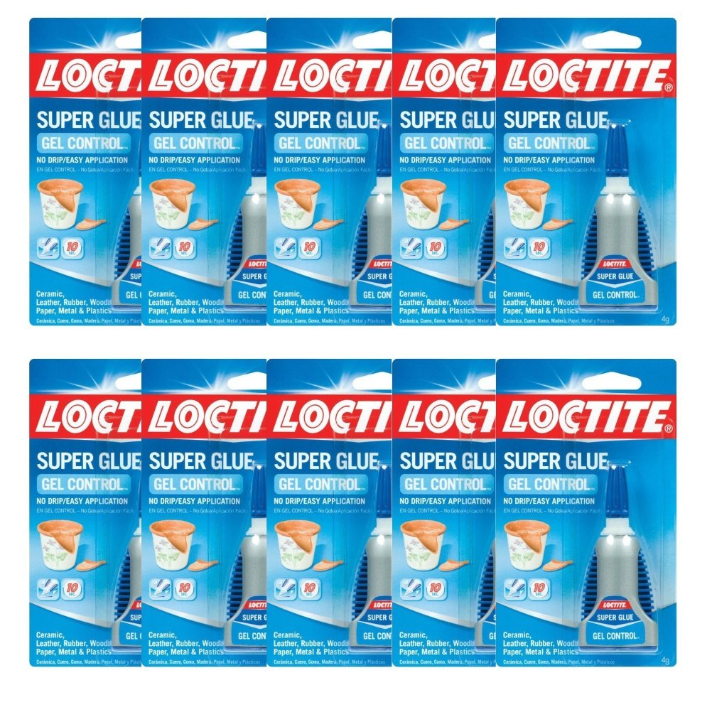 Loctite 234790 Super Glue 4 Gram Bottle 10 Pack