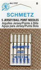 Euro-Notions Ball Point Jersey Machine Needles Assorted Sizes