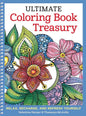 Ultimate Coloring Book Treasury: Relax, Recharge, and Refresh Yourself (Design Originals) 208 Pages of Beautiful One-Side-Only Designs on Extra-Thick, Perforated Paper in a Spiral Lay-Flat Binding