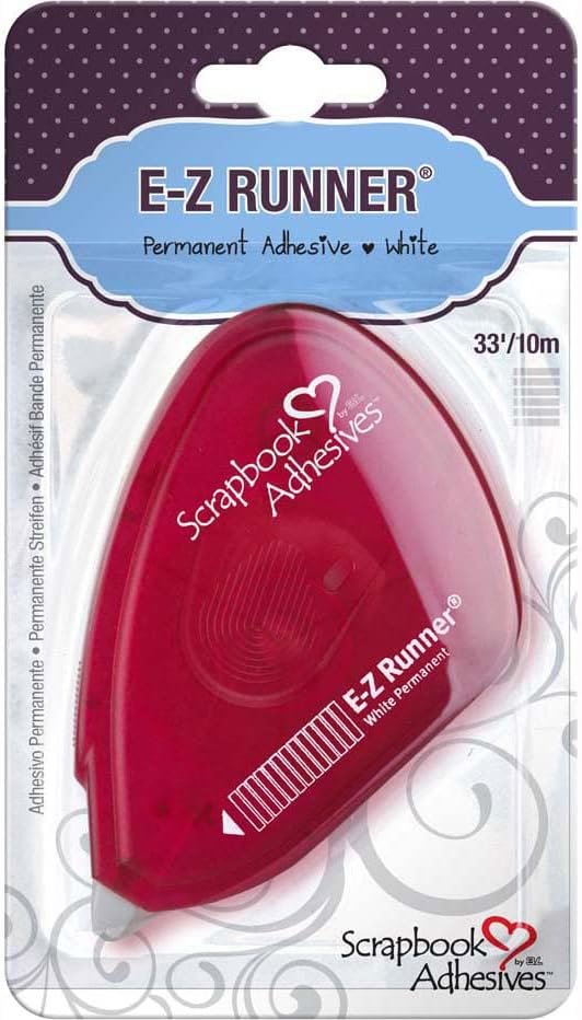 Scrapbook Adhesives by 3L E-Z Runner Combo Value Pack, 28-Feet 2-Pack