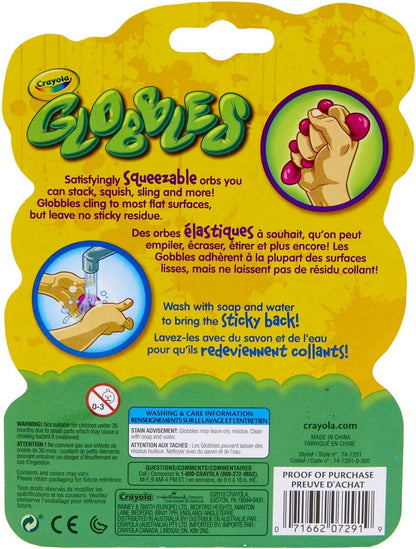 Crayola 74-7291 Globbles 3 in a Package, Assorted Colors