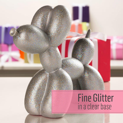 FolkArt Glitterific Fine Assorted Acrylic Craft Paints, Fine Gold 2 fl oz Premium Acrylic Paint With Glitter Finish, Perfect For Easy To Apply DIY Arts And Crafts, 11863