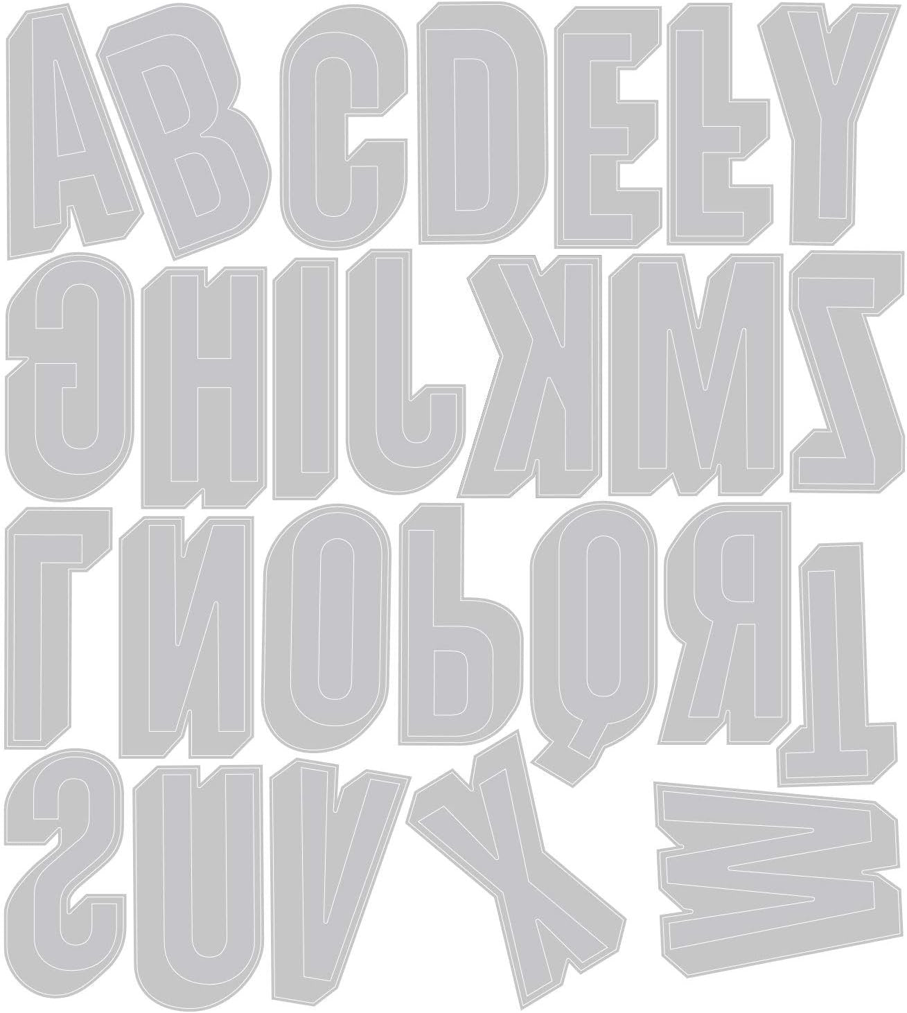 Sizzix Tim Holtz - THINLITS DIE ALPHA UPPR, Alphanumeric, Shadow Upper