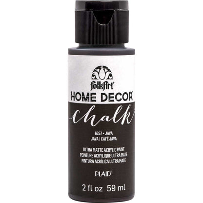 FolkArt Home Decor Chalk Paint; 2oz. (12 Colors)