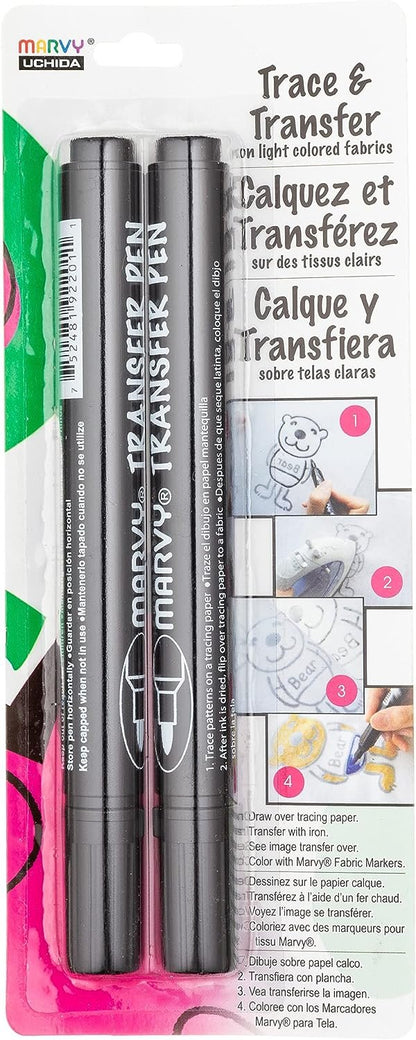 UCHIDA 922-2A Marvy Trace and Transfer Pen, Black