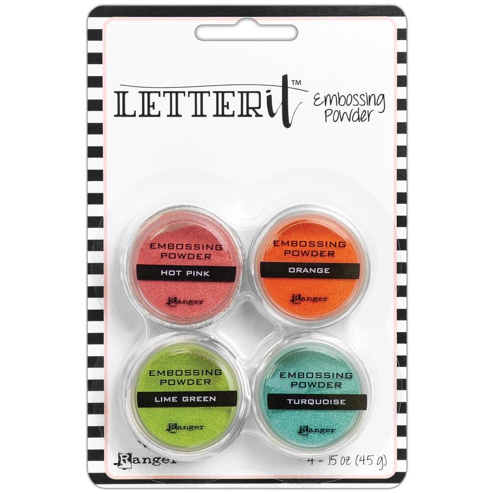 Ranger Letter It Embossing Powder Set Brights