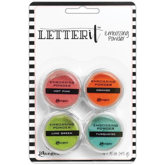 Ranger Letter It Embossing Powder Set Brights