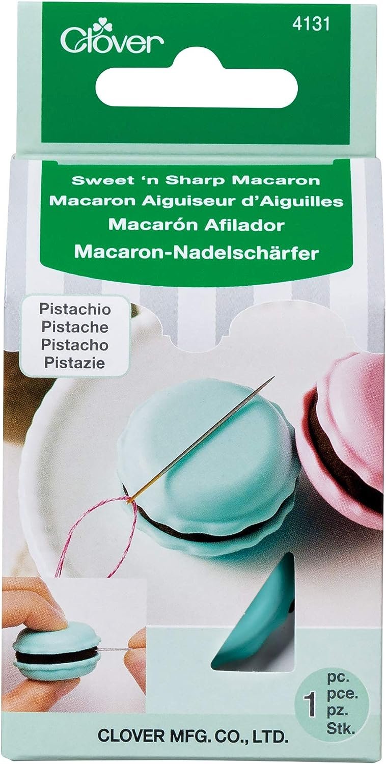 Clover Needlecraft SweetnSharpMacaron-Rasberr Notion, Pink