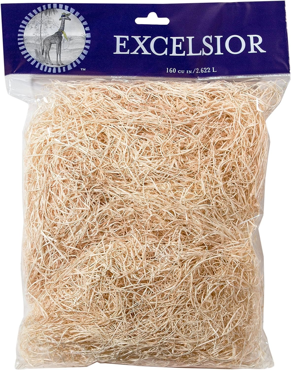 SuperMoss Aspen Wood Excelsior, 4 Ounces, Natural