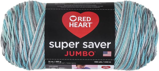 RED HEART Super Saver Jumbo E302C, Icelandic, 1446 Foot (Pack of 1)