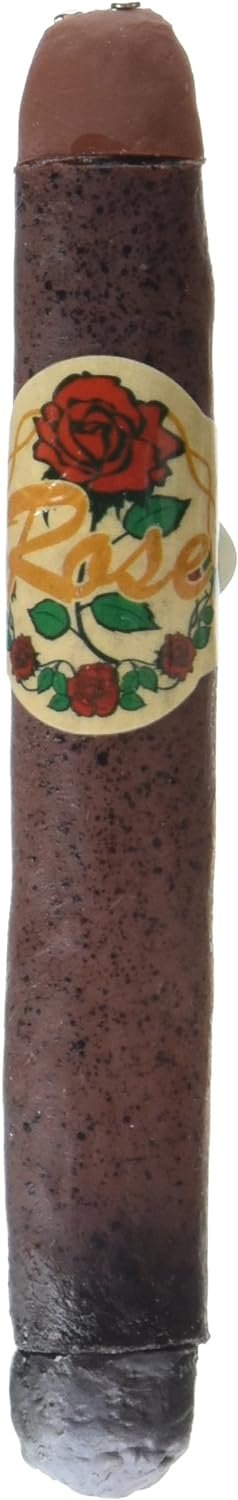 Loftus International Loftus Realistic Rich Guy Light-Up Cigar Costume Accessory, Brown, One Size Novelty Item