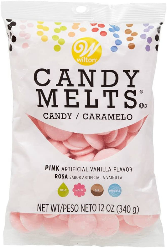 Wilton Pink Candy Melts, 12-Ounce