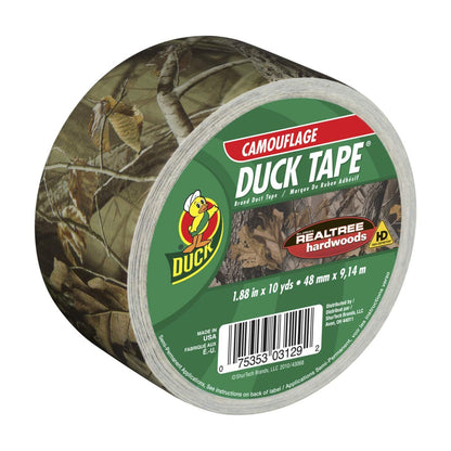 Duck Brand Printed Duct Tape, Single Roll, Realtree Camouflage
