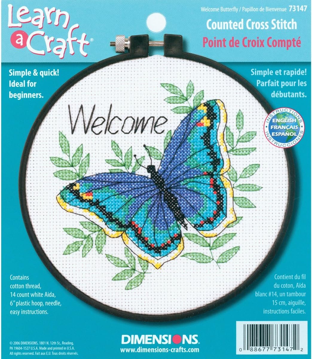 Dimensions Needlecrafts Counted Cross Stitch, First One to Smile
