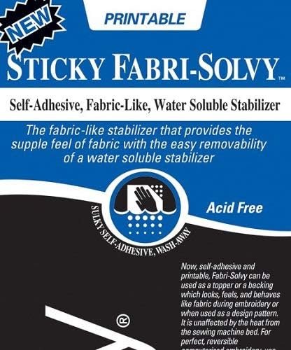 Sulky Fabri-Solvy stabilizer, 8" x 6 yd