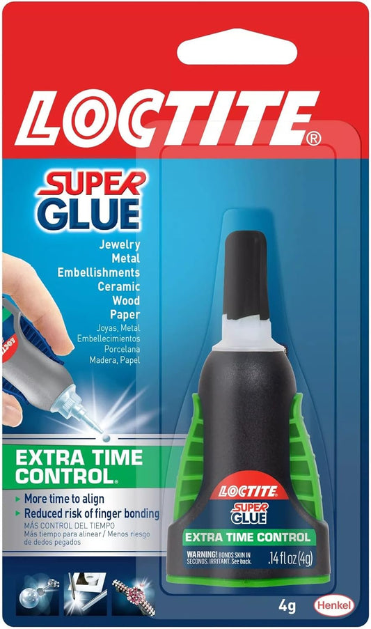 Loctite Extra Time Control Super Glue 4-Gram (1503241)