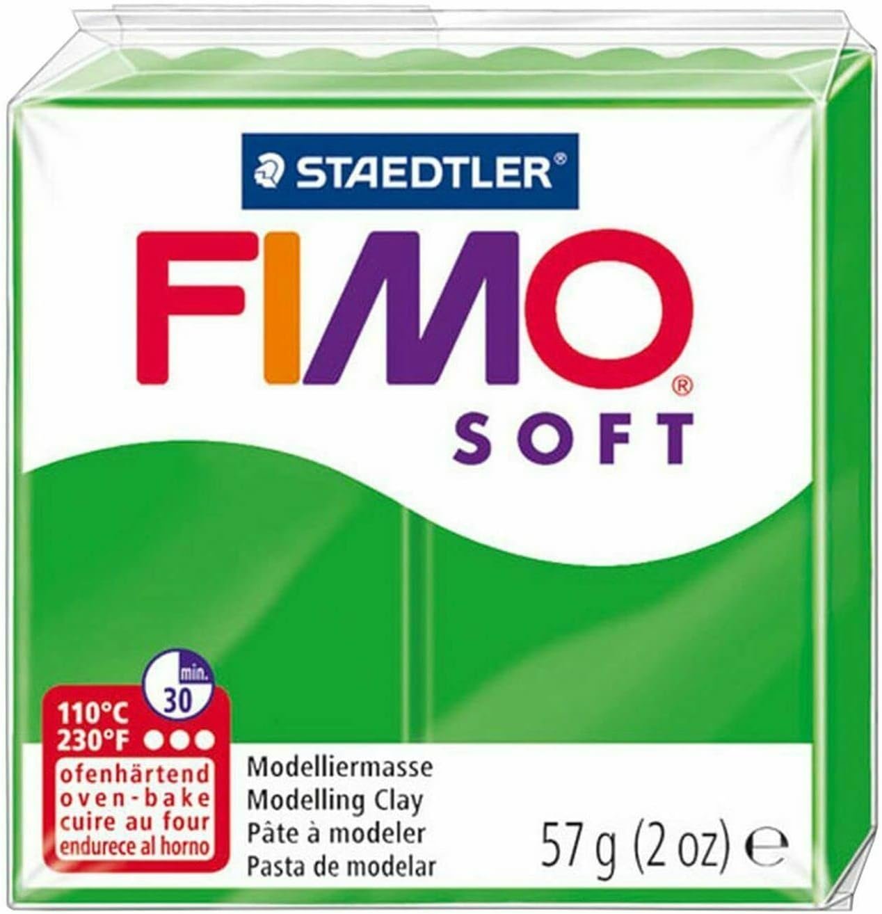FIMO Staedtler Soft Polymer Oven Modelling Clay - Cool Tones - Set of 6
