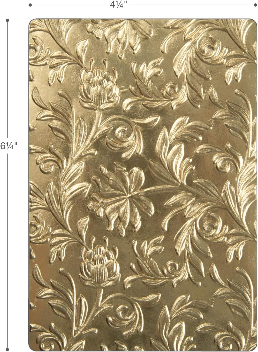 Sizzix 3-D Texture Fades Embossing, Botanical Folder