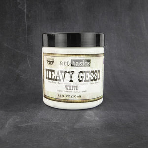 Prima Marketing. Art Basics Heavy Gesso, 8.5-Ounce, White