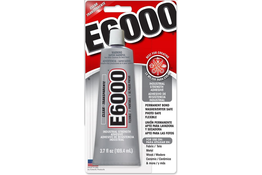 Eclectic Products 230012 3.7 oz Amazing E-6000 Craft Adhesive Uncarded, Clear 6 Pack