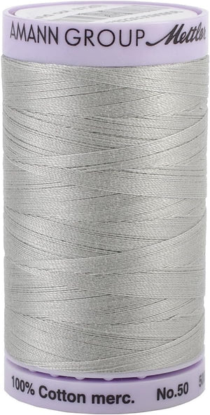 Mettler Silk Finish Cotton Thread 50wt, 547-Yard, Fieldstone