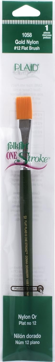 FolkArt One Stroke Donna Dewberry One-Stroke Brush - #12 Flat