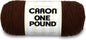 Caron One Pound Solids Yarn, 16oz, Gauge 4 Medium, 100% Acrylic - Espresso- For Crochet, Knitting & Crafting ( 1 Piece )