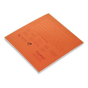 Yupo Paper Yupo Medium Paper Pad 7"X7" 10 Sheets/Pkg-White 74lb