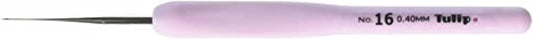 Tulip Needle Company TEL-16E Etimo Rose Steel Crochet Hook-Size 16/.4mm