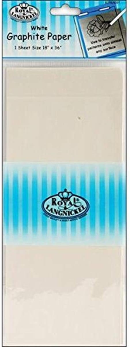 Royal Brush White Transfer Paper, 18 by 36-Inch