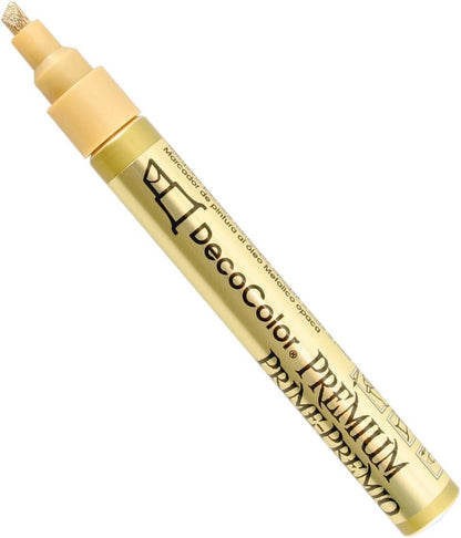 DecoColor Premium Chisel Paint Marker, Gold