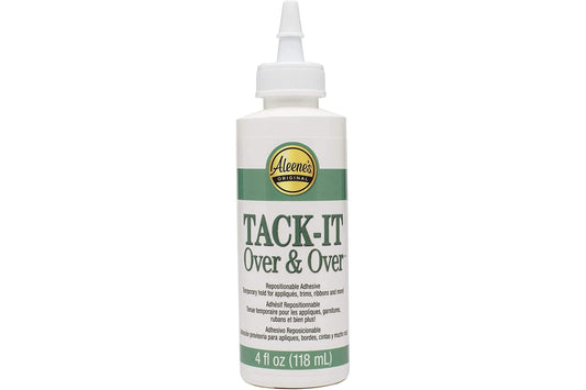 Aleene's Tack-It Over & Over Liquid Glue 4oz