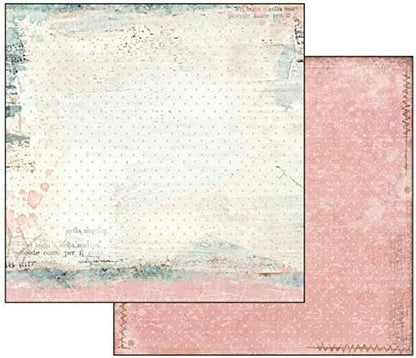 STAMPERIA INTERNATIONAL, KFT PAPER PAD 12X12 10PK DREAM, Pink, Blue