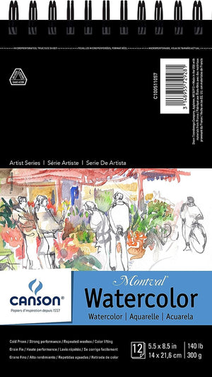 Canson Artist Series Montval Watercolor Paper Pad