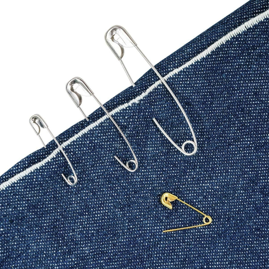 SINGER 00225 Assorted Safety Pins, Multisize, 50-Count