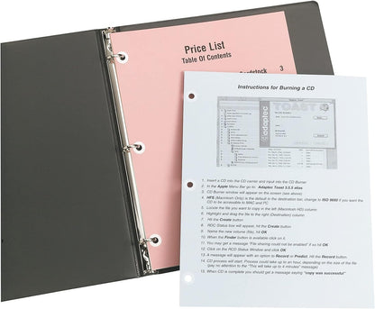 Avery Hole Reinforcements, White, 1000/Pack, PK - AVE05720