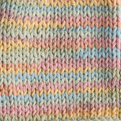 Lily Sugar 'N Cream The Original Ombre Yarn, 2oz, Gauge 4 Medium, 100% Cotton, Butter Cream - Machine Wash & Dry