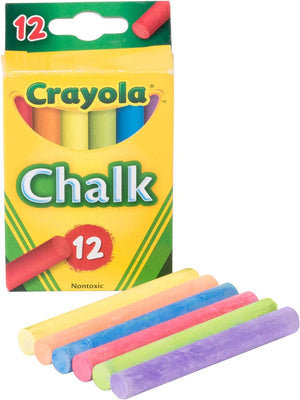 Crayola Colored Chalk Sticks 12 Count - 2 Packs