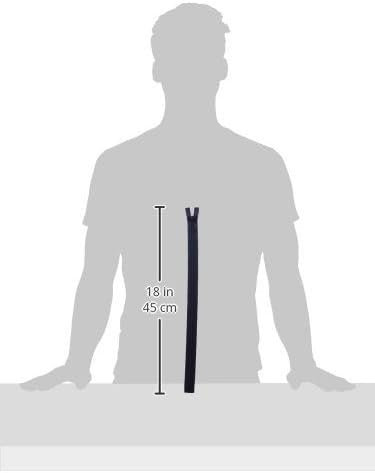 Coats Thread & Zippers F7214-013 All-Purpose Plastic Zipper, 14", Navy