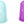 Load image into Gallery viewer, Clover I Sew for Fun Flexible Set Thimble, purple and blue 2
