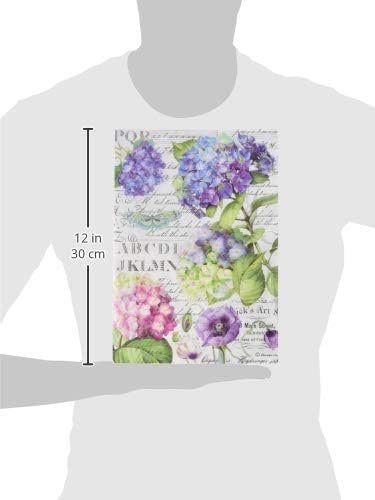 Stamperia Intl Hortensia & Dragonfly Rice Paper Sheet A4, Multicolor