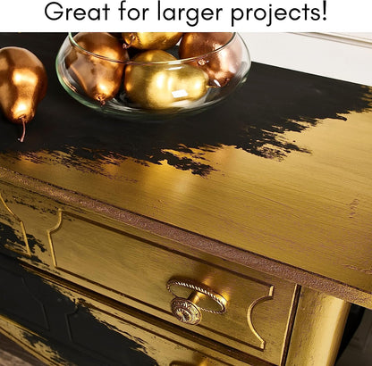 Plaid 50557E Flat Brush, (2-Piece), Gold Taklon