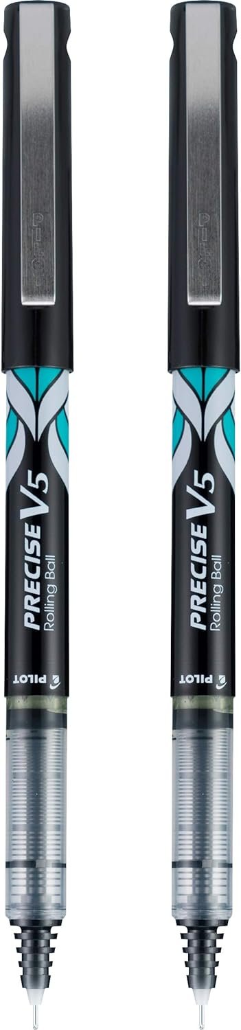 PILOT Precise V5 Stick Deco Collection Liquid Ink Rolling Ball Stick Pens