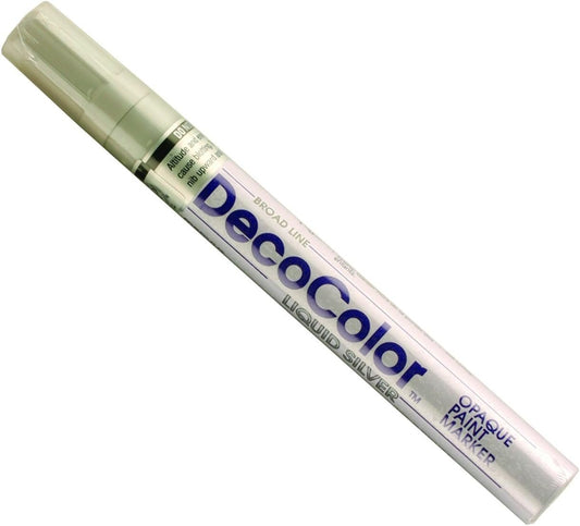 Uchida 6-Piece Decocolor Broad Point Paint Marker Set