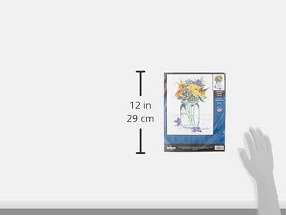 Janlynn 017-0112"Wildflower Jar" Counted Cross Stitch Kit (Parent)