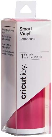 Cricut Smart Permanent Vinyl (5.5in x 18(3), Matte Metallic Elegance Sampler) for Joy machine - matless cutting for shapes up to 4ft, & repeated cuts up to 20ft