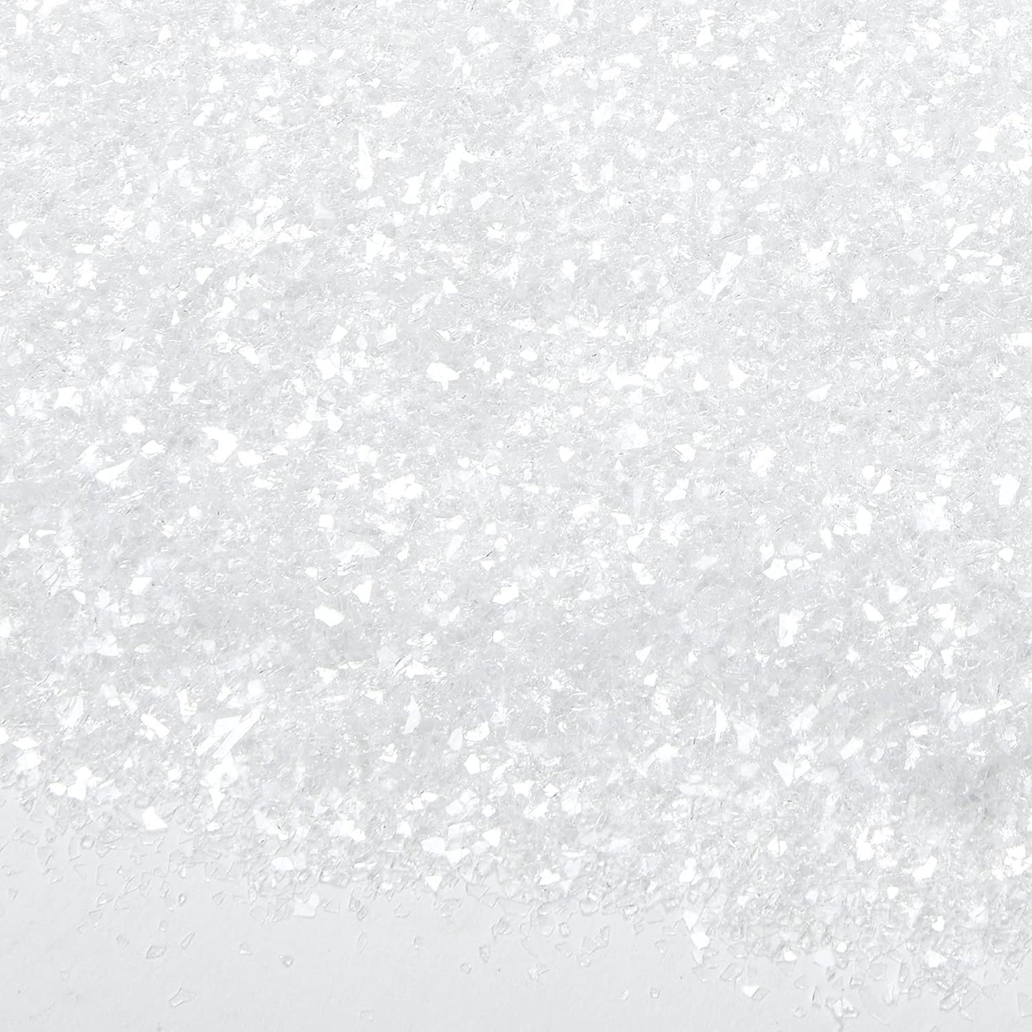 FloraCraft Diamond Dust Glitter 3 Ounce Clear Glass